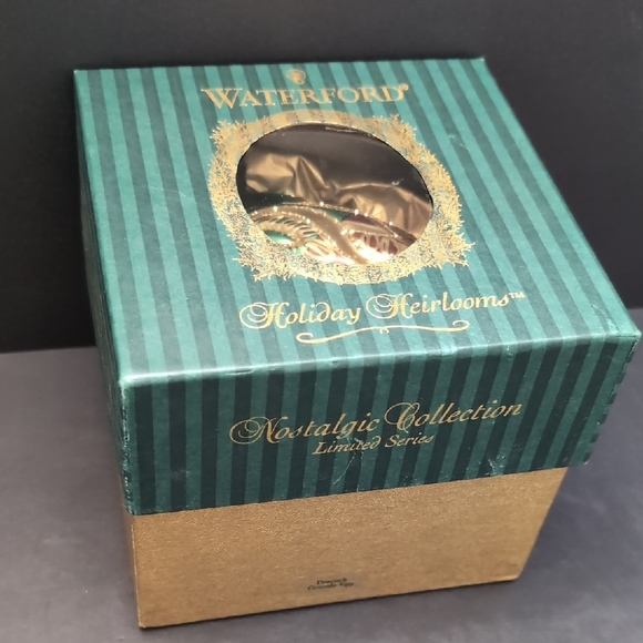 VGT,Waterford Holiday Heirlooms Green/Red Ornament. - Picture 1 of 13